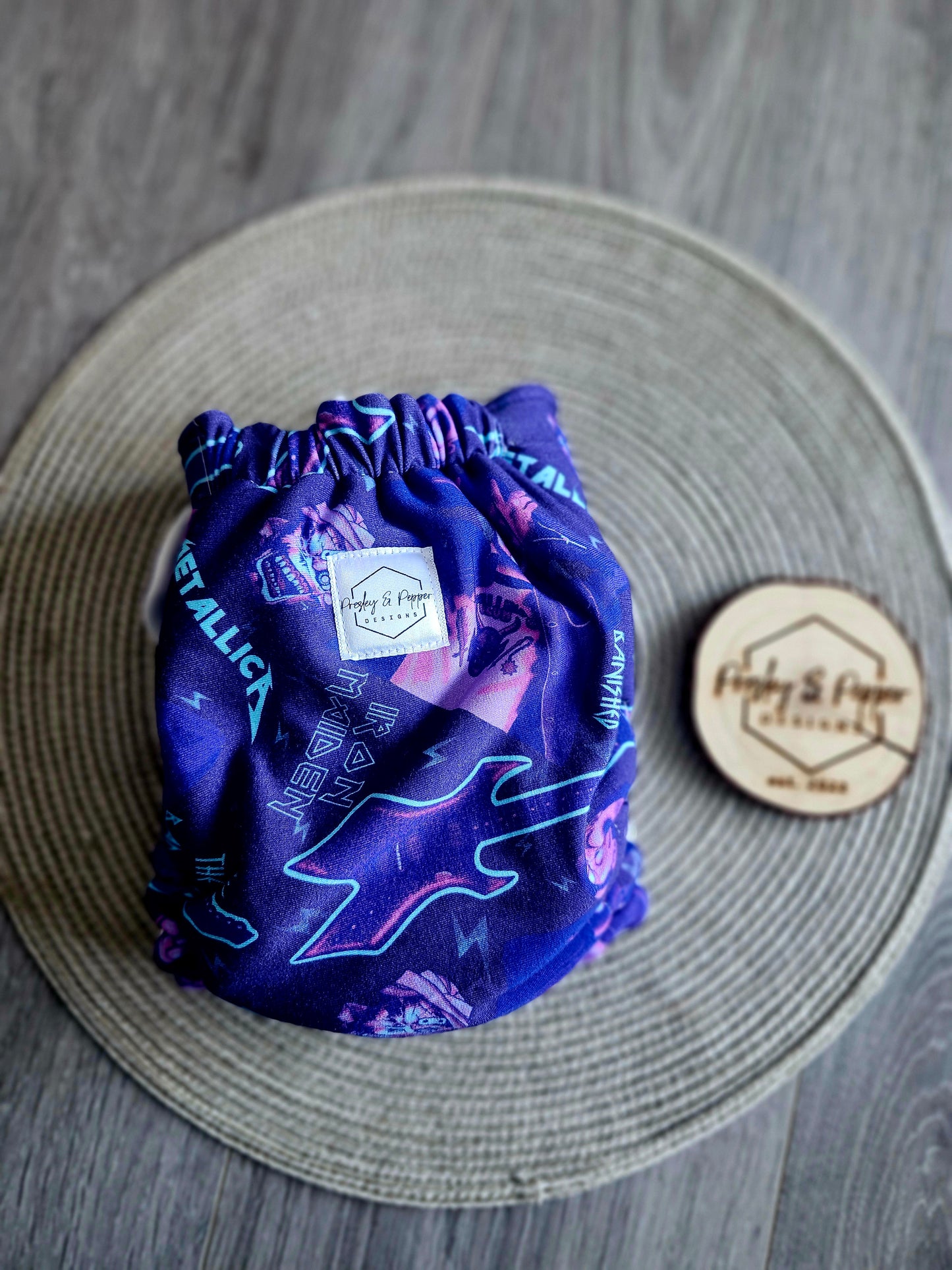 Bamboo fitted diaper
