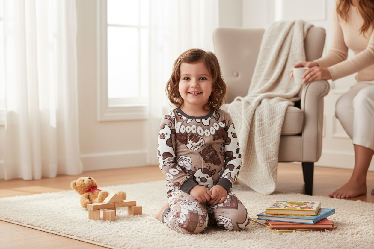 Preorder- chocolate boos two-piece pajamas