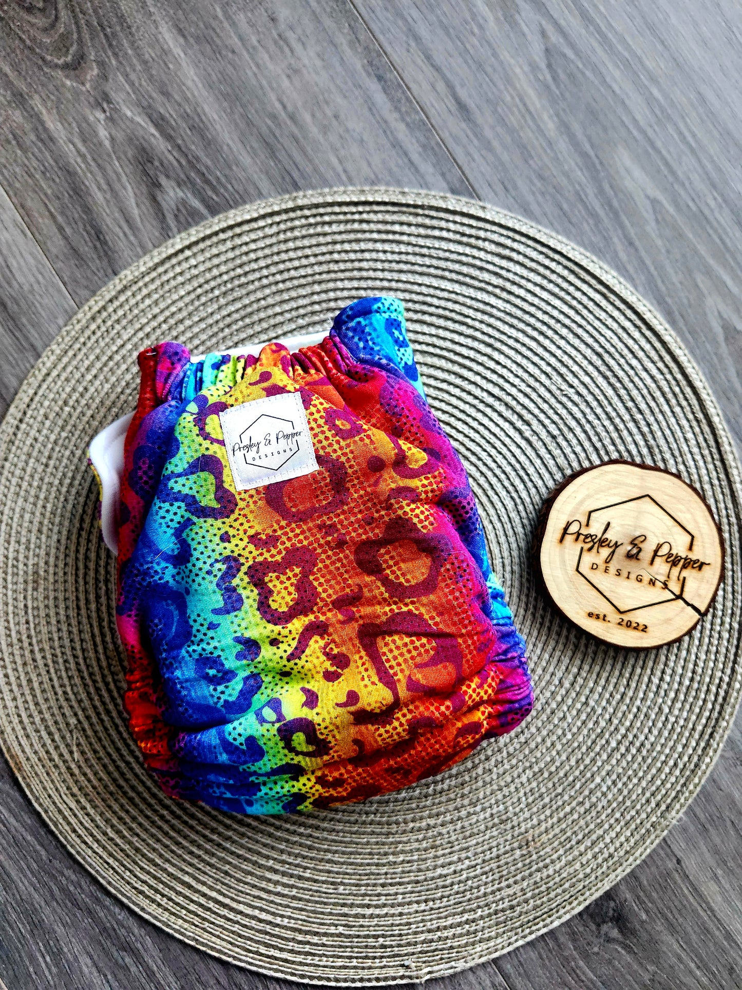 Bamboo fitted diaper