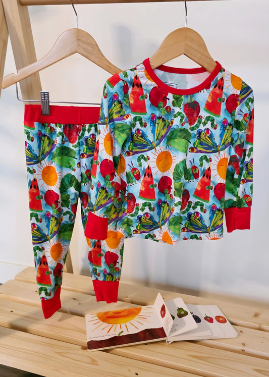 Hungry caterpillar two-piece pajamas