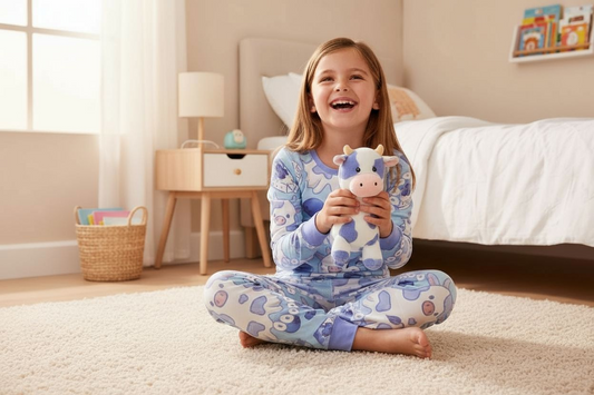 Preorder- blueberry boos two-piece pajamas