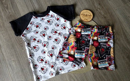 4T- tee-shirt/short set