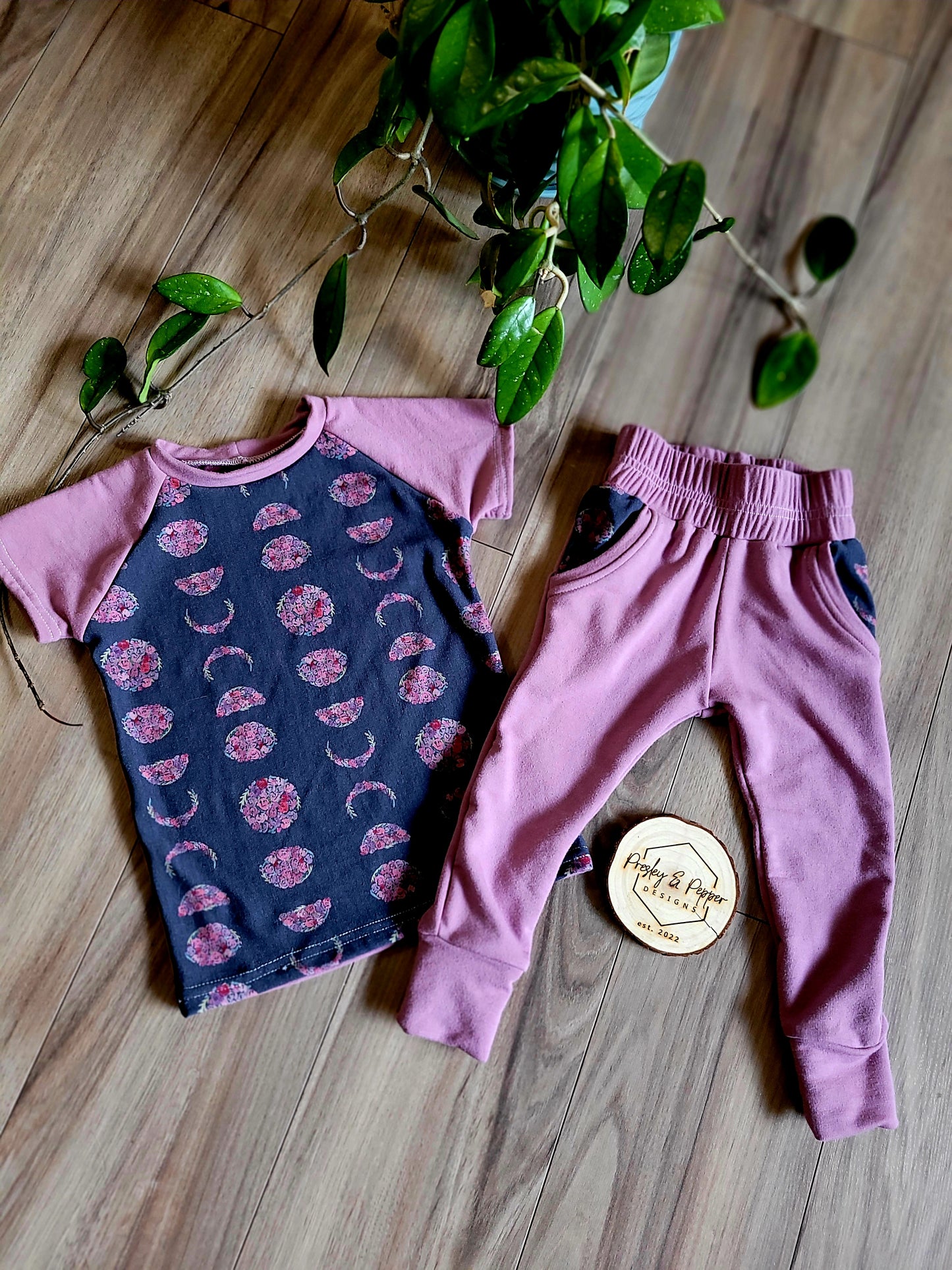 Raglan/jogger set 12-18M