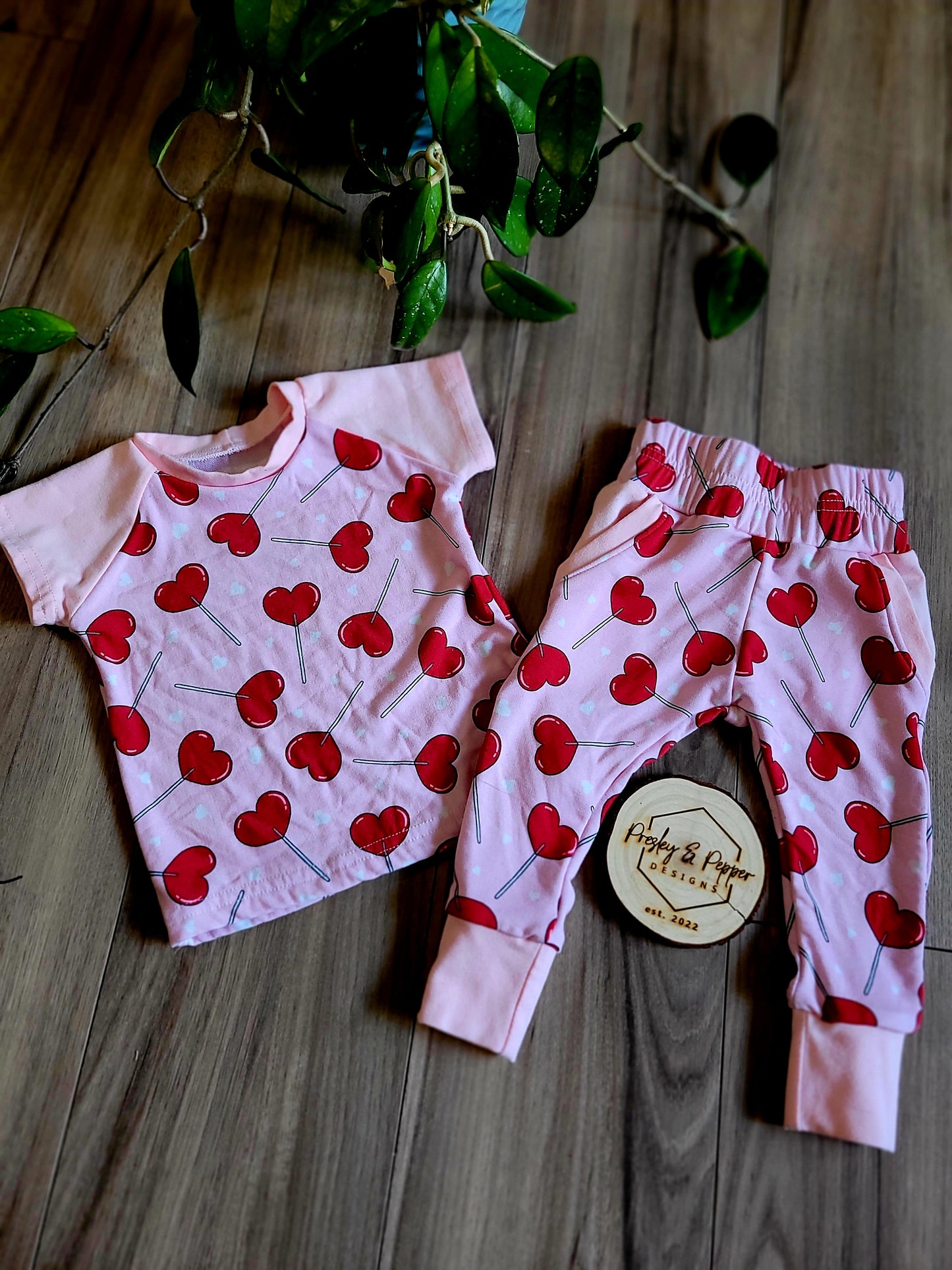 Raglan/jogger set 6-9M