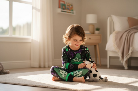 Preorder- alien boos two-piece pajamas