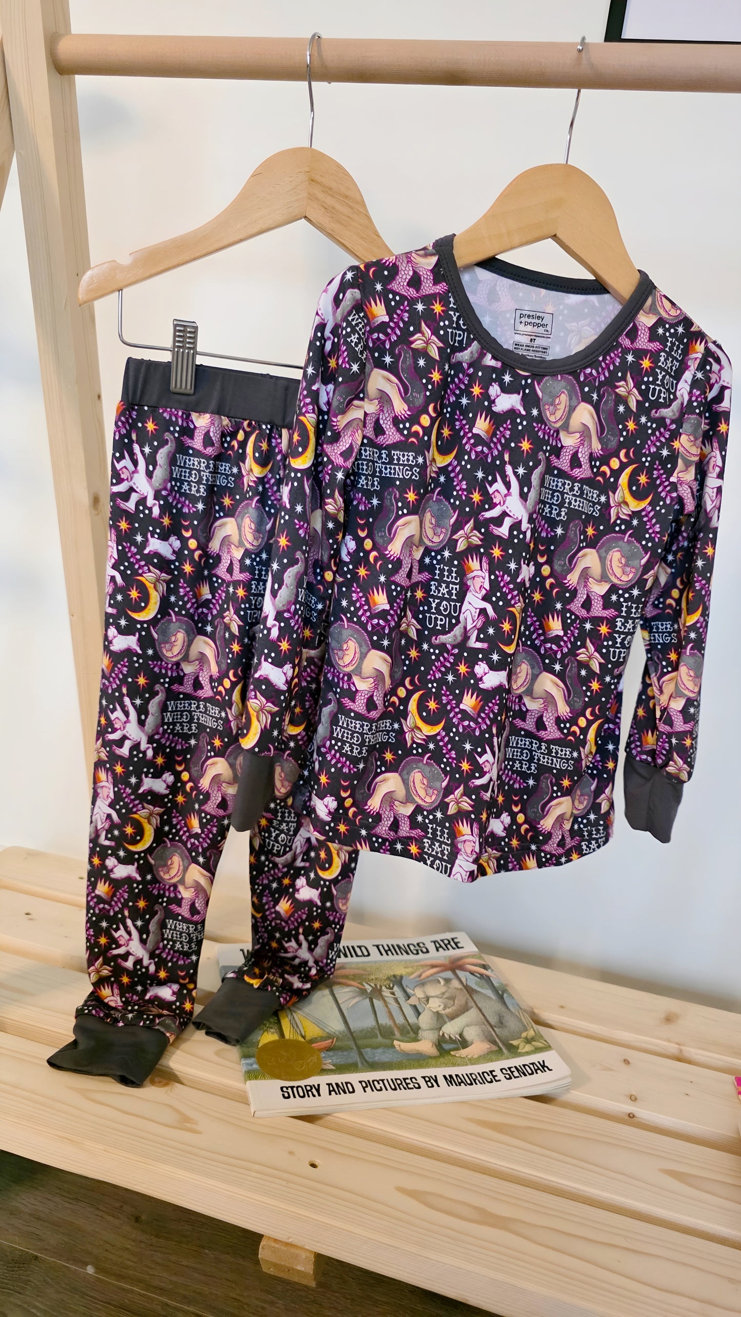 Wild thing two-piece pajamas