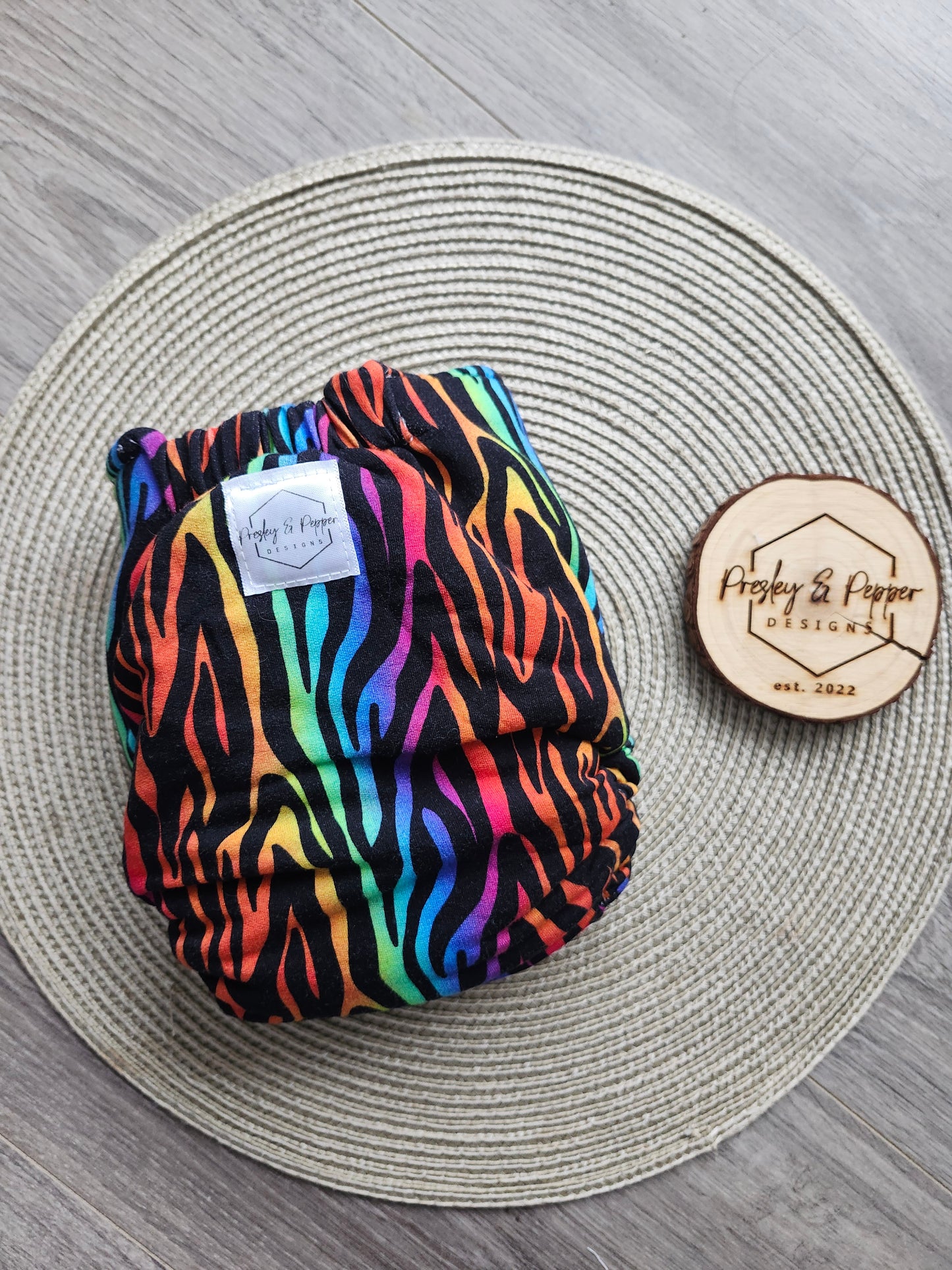 Bamboo fitted diaper