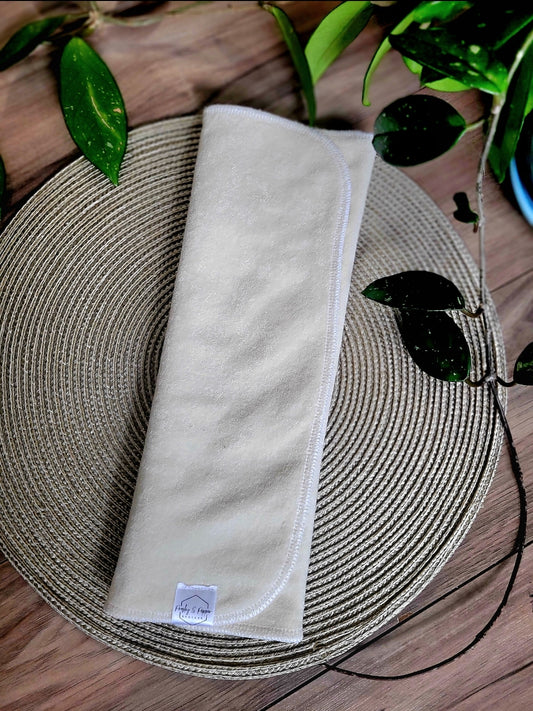 Bamboo terry trifold