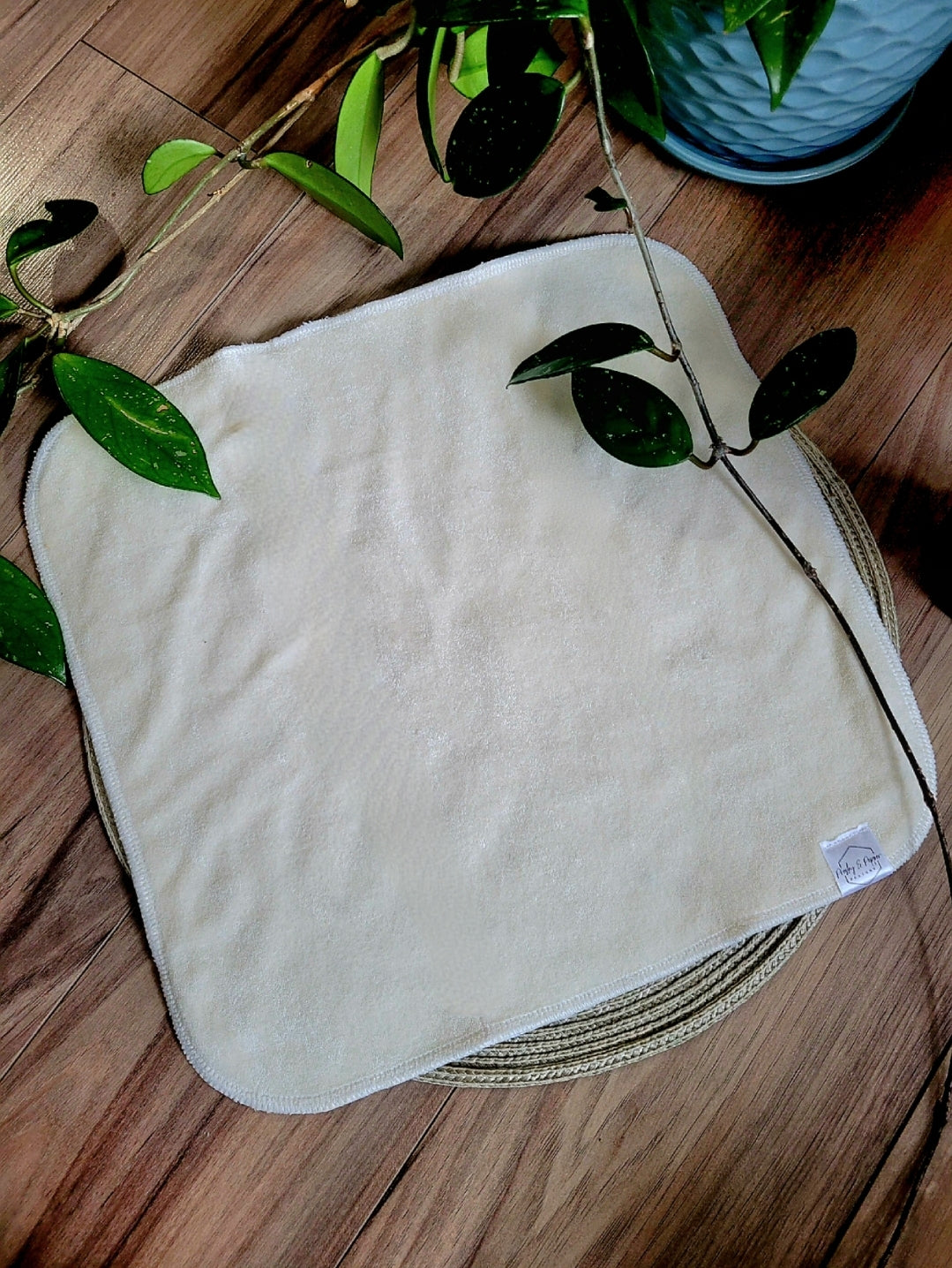 Bamboo terry trifold